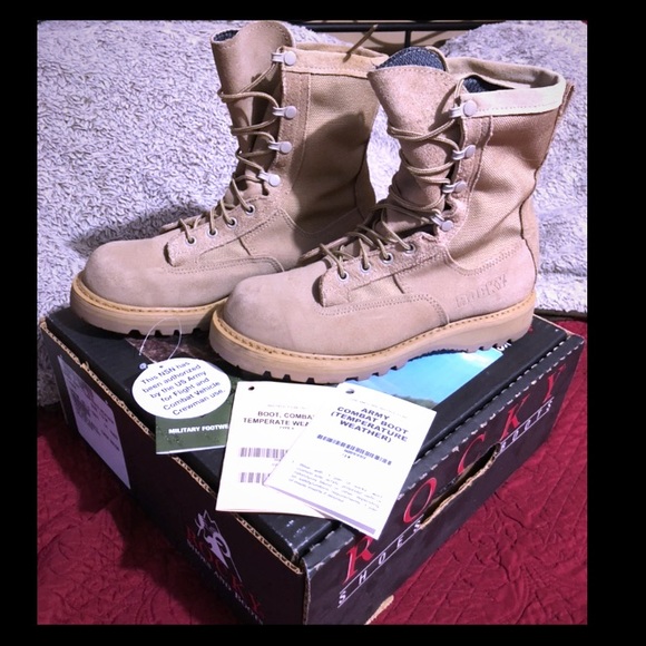 Rocky Shoes - Military Combat temperate weather boots